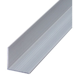 Уголок алюминиевый 30х30х1,2 анодированный серебро матовое (6 м)