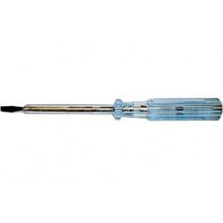 Отвертка индикаторная L190 мм (пробник) синяя ручка