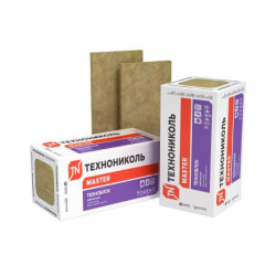 Каменная вата Техноблок Технониколь 1200х600х100 (4 шт 2,88 м.кв) плотность 45