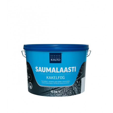 Затирка Kiilto Saumalaasti №50 черный 3 кг