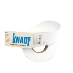 Лента бумажная для швов гипсокартона KNAUF 52 мм х 150м