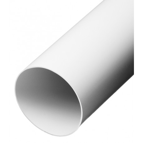 Труба водосточная 90 мм, длина 3 м, пластиковая белая Vinyl-On