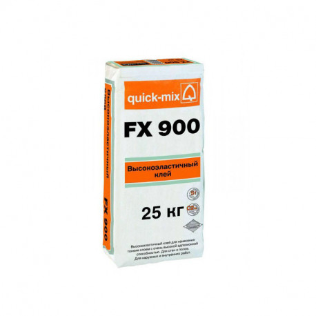 Клей плиточный высокоэластичный  quick-mix FX 900 (25 кг)