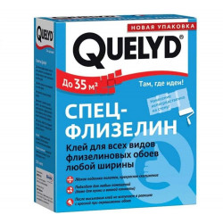 Клей для флизелиновых обоев 300 гр QUELYD Спец-флизелин