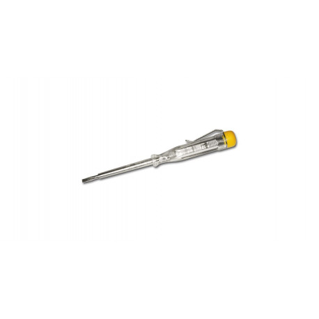 Отвертка индикаторная L135 мм (пробник) прозрачная ручка КРЕОСТ 7142030