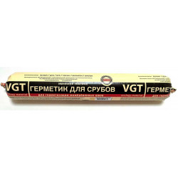 Герметик акриловый (мастика) для срубов белый ВГТ (0.9 кг)