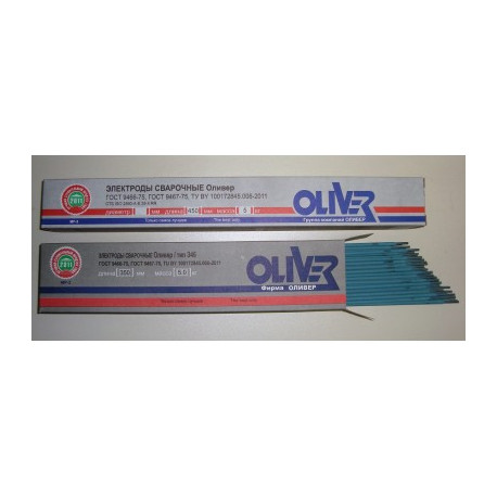 Электроды сварочные ОЛИВЕР ОЗС-12 диам 3 мм (кг) (упаковка 5кг)
