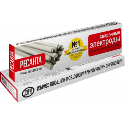 Электроды сварочные РЕСАНТА МР-3 диам 2 мм (упаковка 1кг)