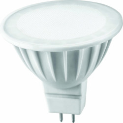 Лампа светодиодная LED 5 Вт 230В GU10 тепло-белая