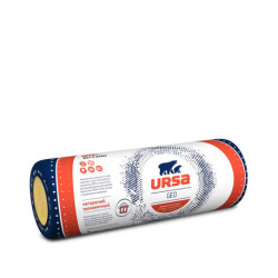 Утеплитель Ursa Geo Лайт 100х1200х6250 мм (7,5 кв.м)