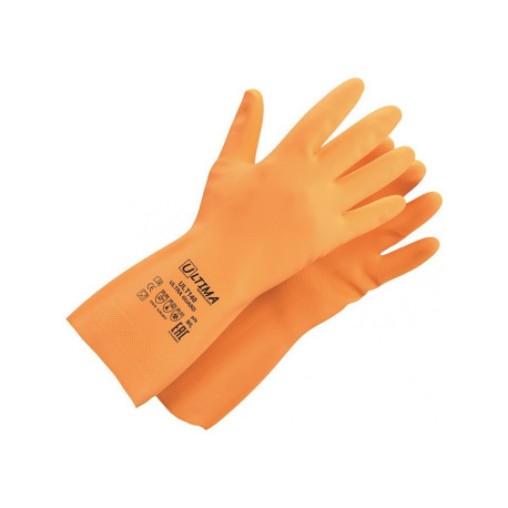 Перчатки ULTRA GUARD латексные 10XL химически стойкие